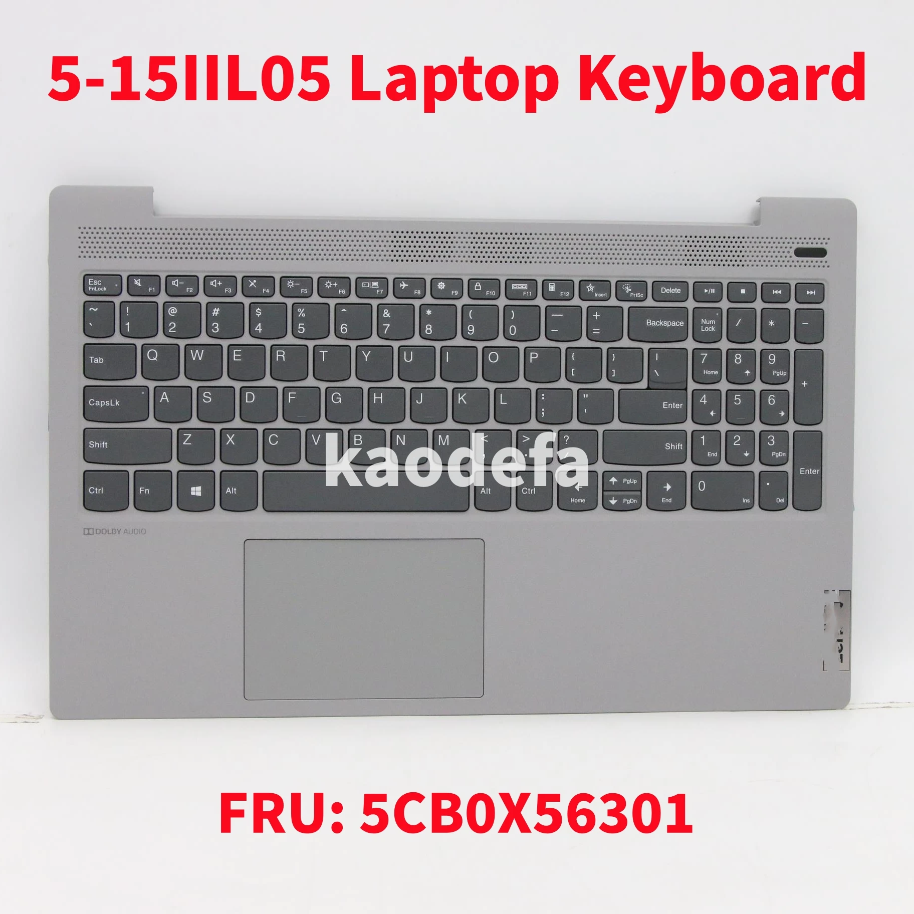 

Для Lenovo ideapad 5-15IIL05 / 5-15ARE05 / 5-15ITL05 Клавиатура ноутбука FRU: 5CB0X56301