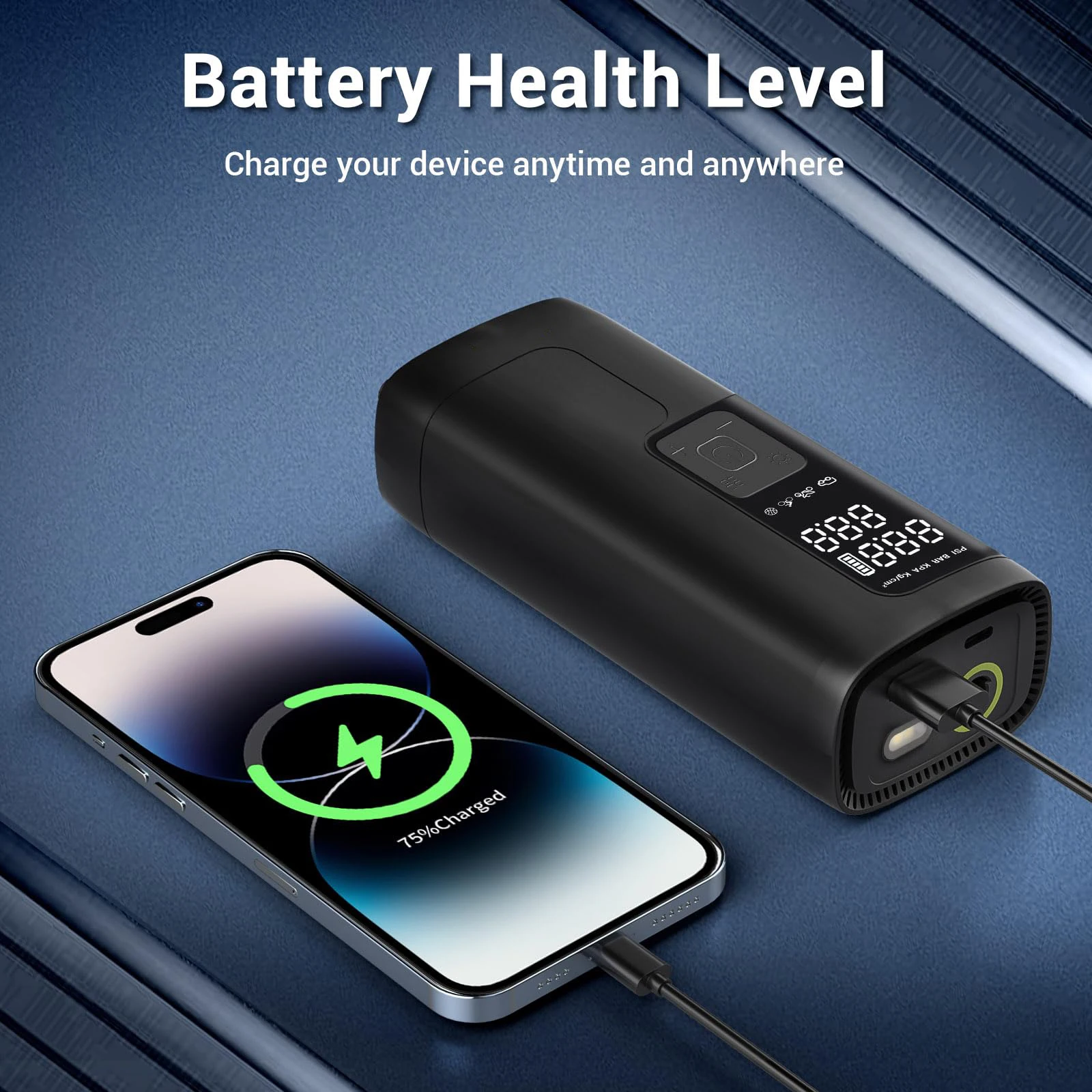 ������ Ÿ�̾� ��â��, �޴�� ���� �����, 20000mAh, 12V DC ���� ����, 3X �� ���� ���� Ÿ�̾� ����, �ڵ���, ������, ������̿�