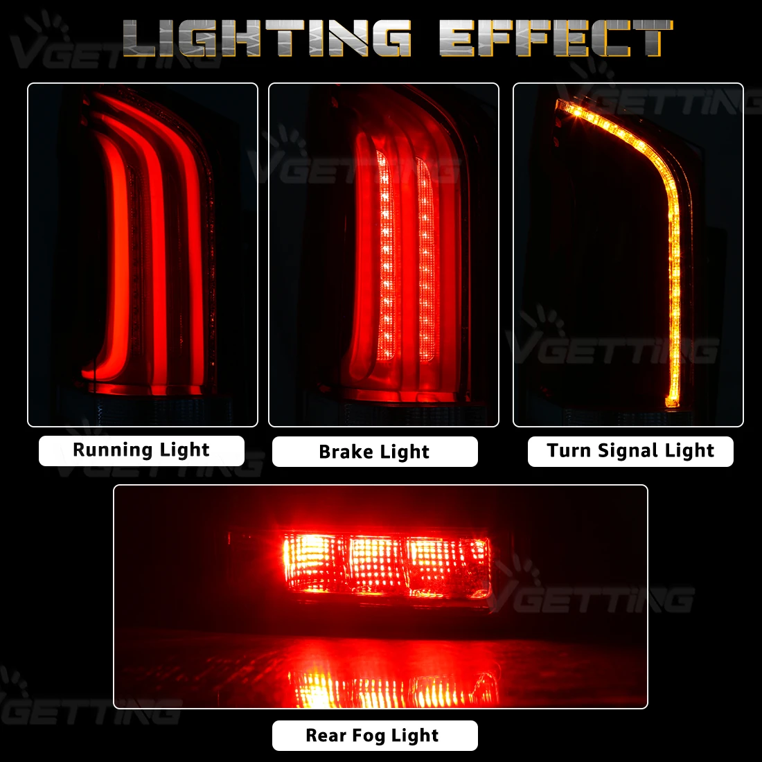 LED Tail Lamps for Mercedes-Benz Vito / V-Class W447 (2015–2022) 2