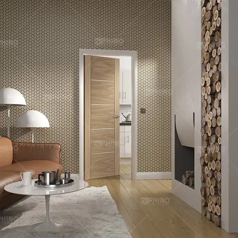 

diamond shape design wood framed glass foshan oak solid wooden interior doors house room single moulding front doors