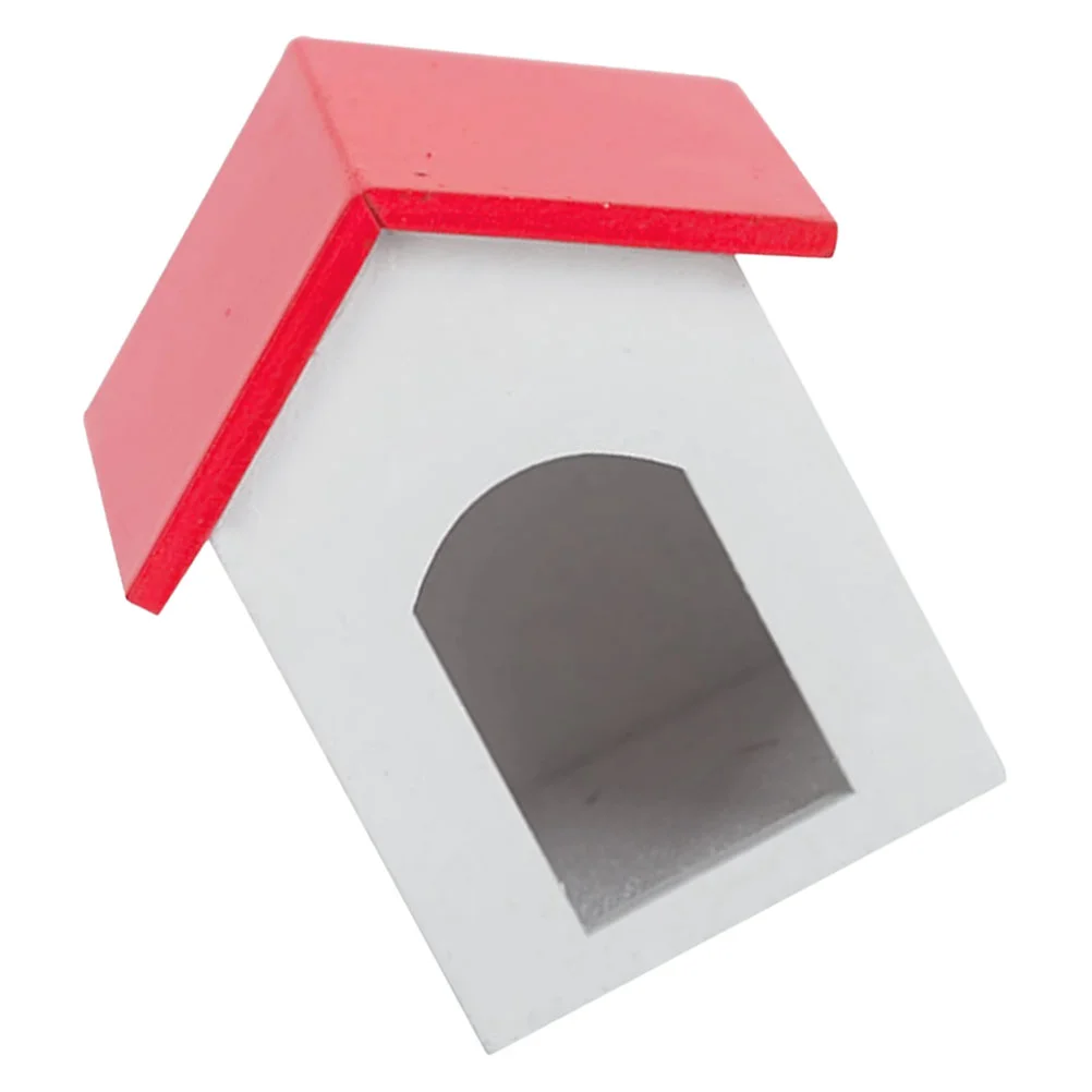 

Miniature House Furniture Puppy House Model Wooden Miniature House Model Wood Decor