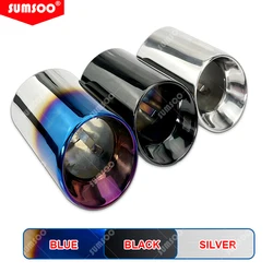 1 Pieces 304 Stainless Steel Exhaut tips for BMW F87 M2 F80 M3 F82 F83 M4 F10 M5 F12 F13 M6 Direct Fit Universal Fit Exhaust Tip
