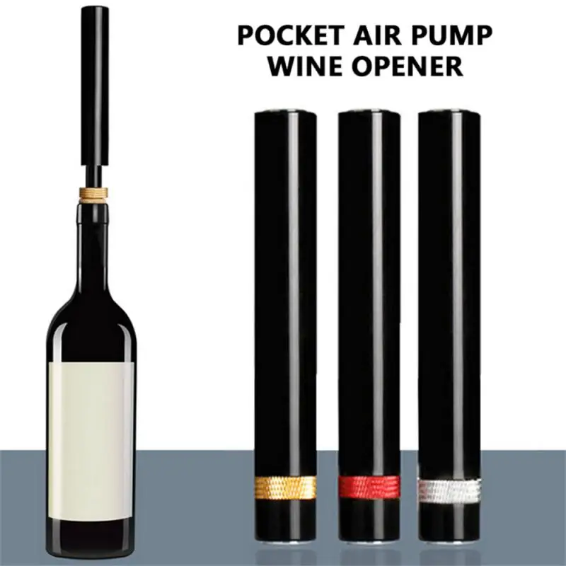 Cork Genius Air Pump Wine Opener - Manual Air Pressure Wine Bottle Opener - Liquor Cork Remover With Long Needle - Durable, Portable Wine Accessory For Travel And Wine Lovers, Rose