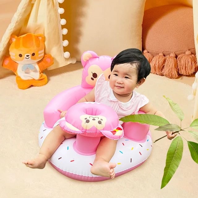 Sillon Inflable Sofá Inflable De Entrenamiento Para Bebé, Asiento