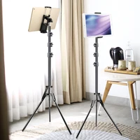 50/150/200cm Tripod for Tablet and Phone Aluminum Tripode Tablet Floor Ipad Tripod Stand with Smartphone & Tablet Holder Mount 1