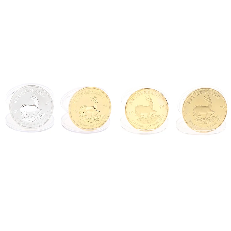 Commemorative Coin Commemorative Coins Commemorative Money 1PC South African Gold Krugerrand Coin Replica