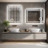 LUVODI LED Mirror Bathroom Wall Mounted 3 Magnifying Mirror for Washroom Toliet Shower Vanity Makeup Shaving Mirrors 2