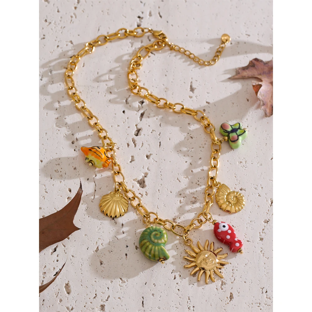 Yhpup Handmade Necklace Women