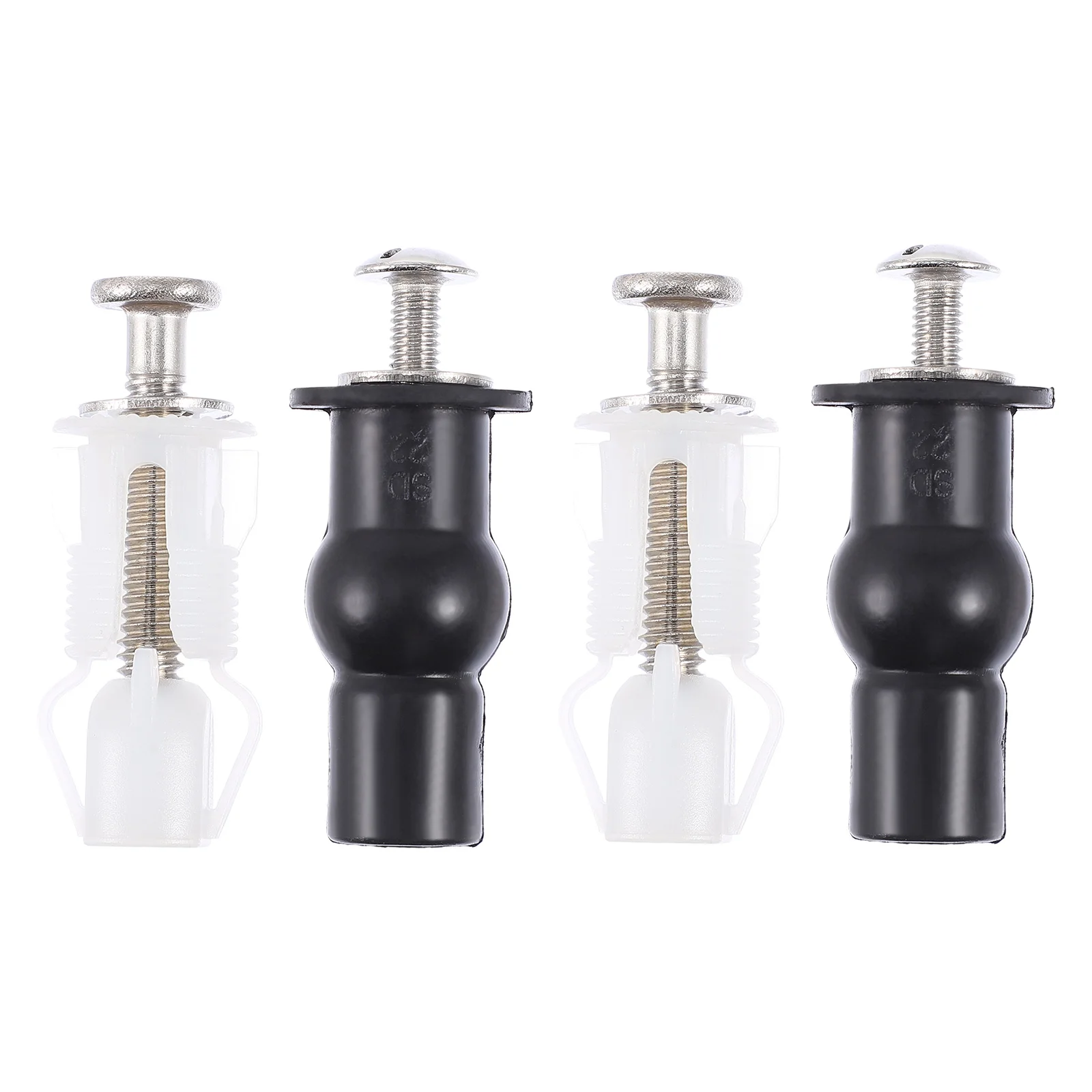

4 Pcs Toilet Connector Seat Fixing Screw Cover Bolt Bolts Accessories Replacement Hinge Screws