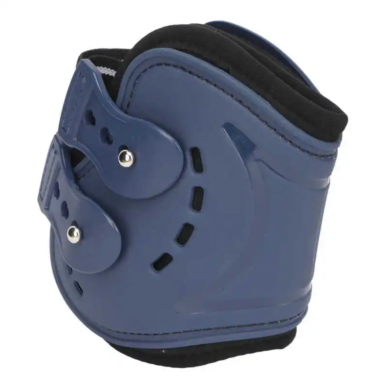 Horse Hind Leg Boots Breathable Adjustable Impact Absorbing Prevent Slip Horse Fetlock Boots for Horse Leg Protection 3