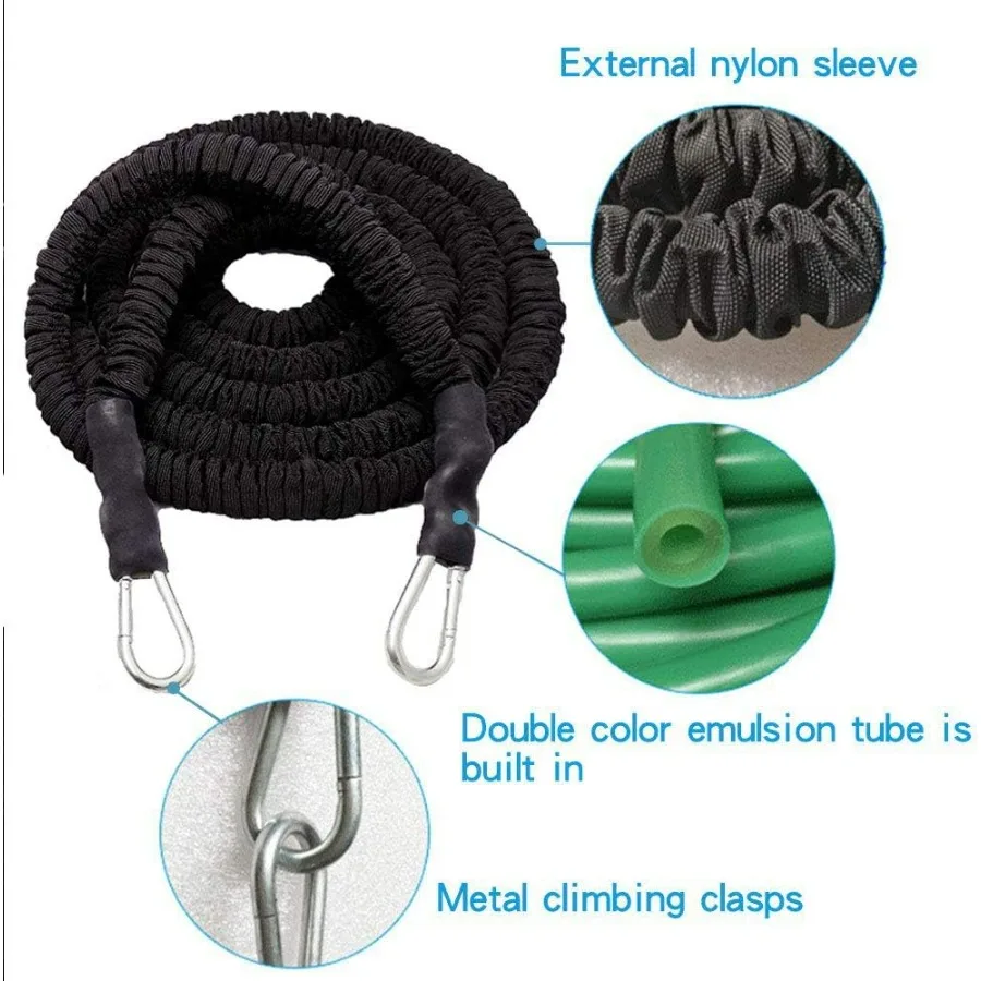 Resistance Training Rope Explosive Force Bounce Physical Training Resistance Rope Improving Speed, Stamina and Strength