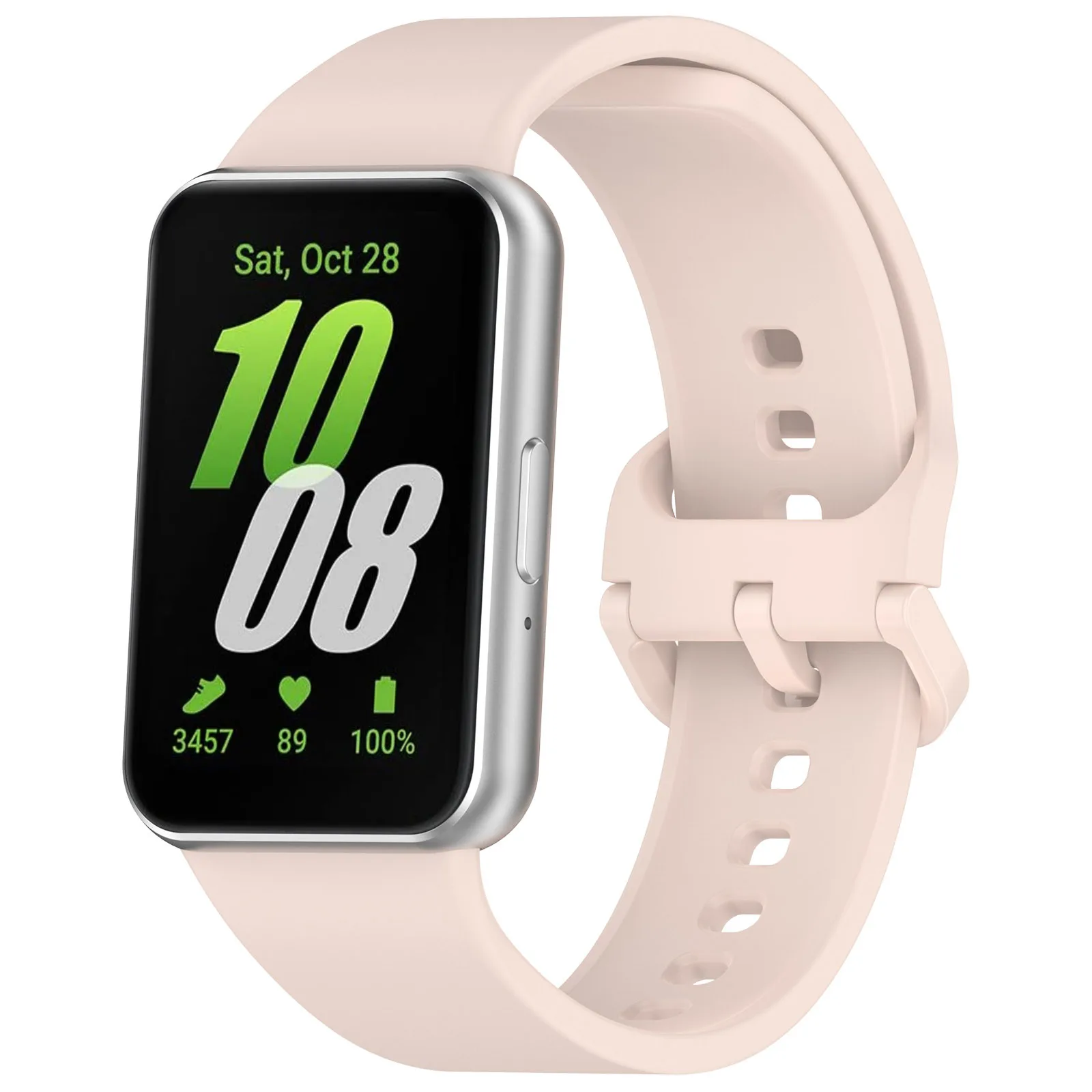 Silicone Sport Strap for Smartwatch - Durable Rubber Bracelet Accessory