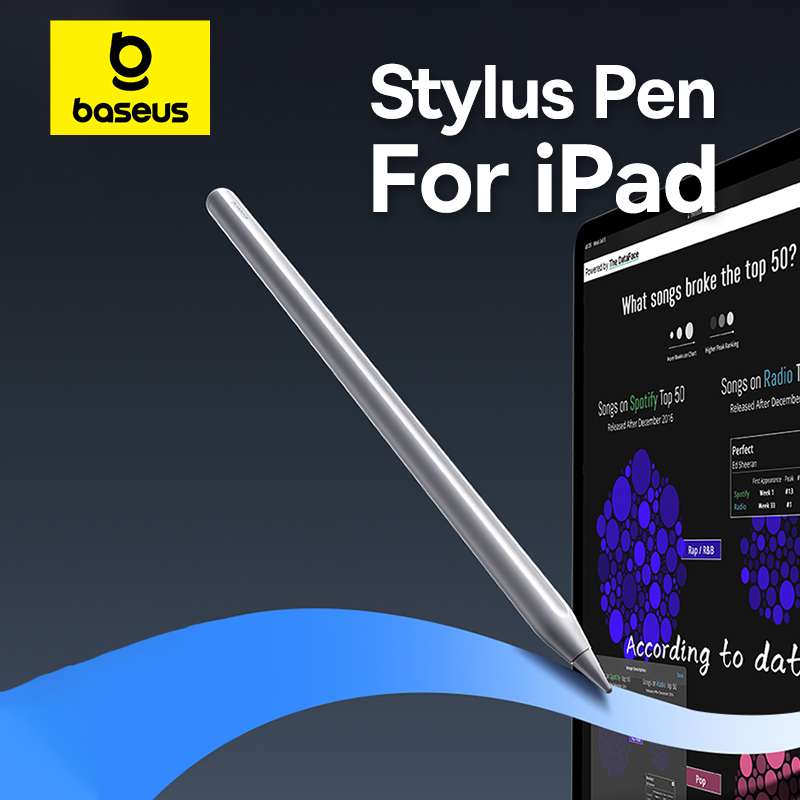 【Limited Offer】Baseus Stylus Pen for iPad Pro Air Mini Magnetic Wireless Charging For Apple Pencil Universal Tablet Write Pen