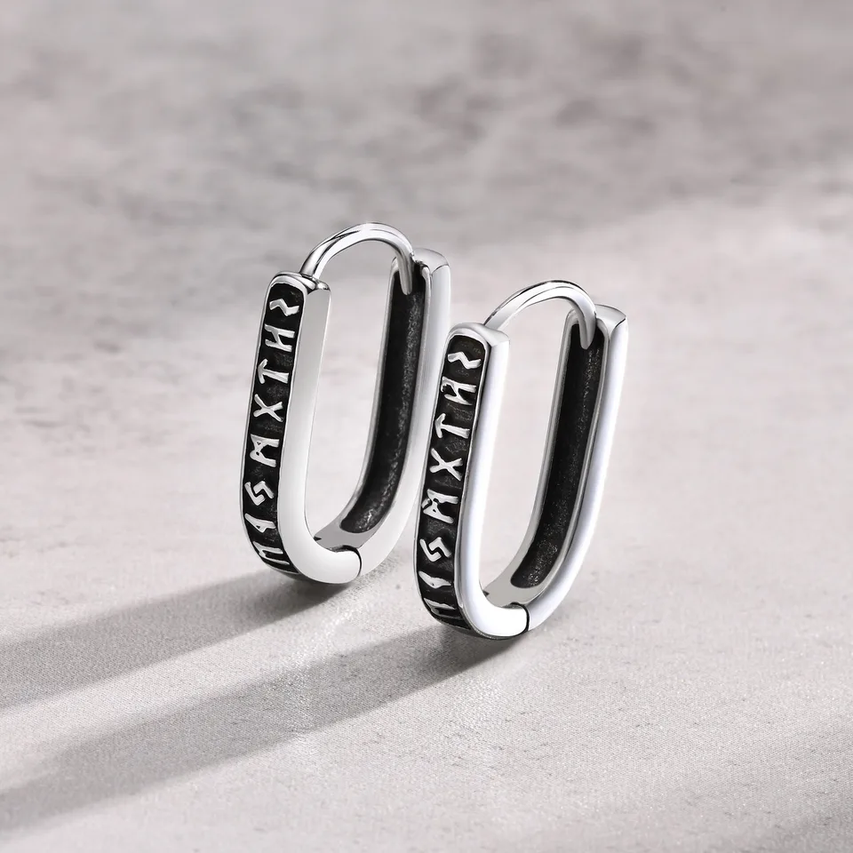 Anello da barba con runa vichinga color argento | Disponibile! | Trendhim