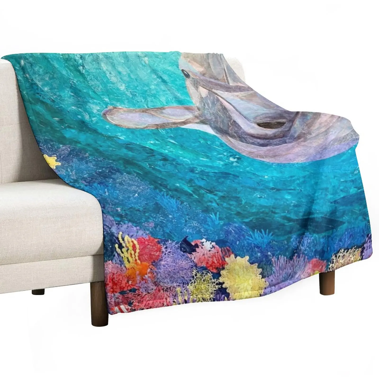 

Winter Throw Blanket Luxury Blanket Flannel Fabric Soft Plush Plaid Single Blanket
