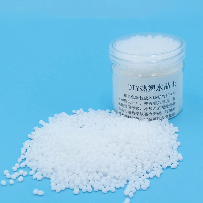 50g/100g Polymorph Thermoplastic Friendly Plastic aka Polycaprolactone Polymorph Pellet DIY Ceramics Tool thermoplastic pellets