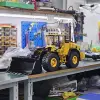 1/14 Scale MTM RC Loader Hydraulic Wheeled Truck E260L Metal Remote Control Construction Vehicles ST8 Light Sound RC Toys Model 3