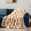KACISSTY Animals Capybara Blankets Funny Cute Capybaras Theme Throw Blanket Thin Flannel Quilts Air Condition Quilt Gifts 4