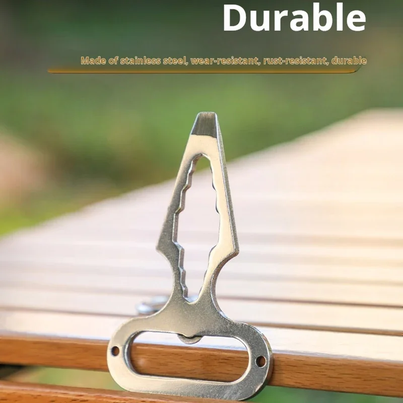 Stainless Steel EDC Self-Defence Pointed Wrench