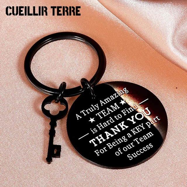 Boss Day Gifts for Women Men Office Keychain Thank You Boss Gift for  Coworker Mentor Supervisor