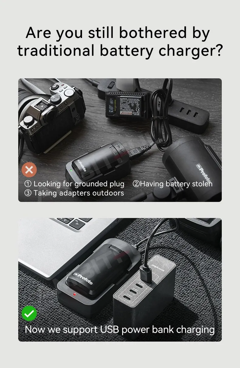 IWATA DPF-A1 USB-C Battery Charger Portable Lightweight Safe Charging for A1 A1x