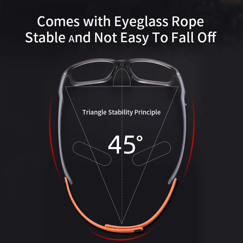 Cycling Glasses Men Sports Eyeglasses Mountain Climbing Bicycle Cycling Tennis Protective Goggles Large Frame Eyewear FJ81283 eyeglass frames