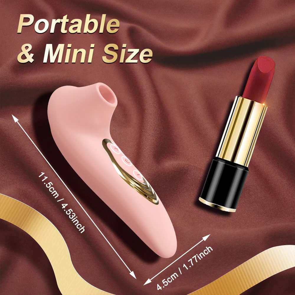 Clit Sucker Vagina Sucking Vibrator for Women Clitoris Vacuum Stimulator Nipple Vibrator Female Sex Toy for Adults 18
