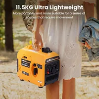 MAXPEEDINGRODS 1200W générateurs d'onduleur générateur silencieux d'essence Portable générateur d'énergie Portable pour RV 2