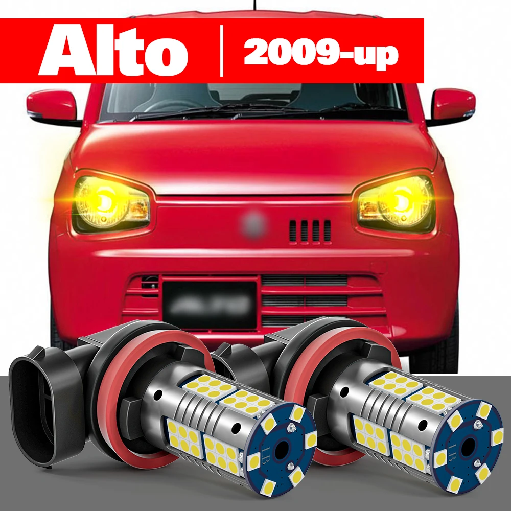 

For Suzuki Alto 2009-2021 2pcs LED Fog Light Accessories 2010 2011 2012 2013 2014 2015 2016 2017 2018 2019 2020
