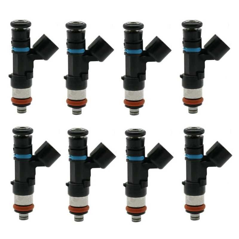 

8PCS 32Lb Fuel Injectors 0280158049 12569113 Car Auto Accessories Parts For Chevrolet Trailblazer SS C6 Corvette LS2