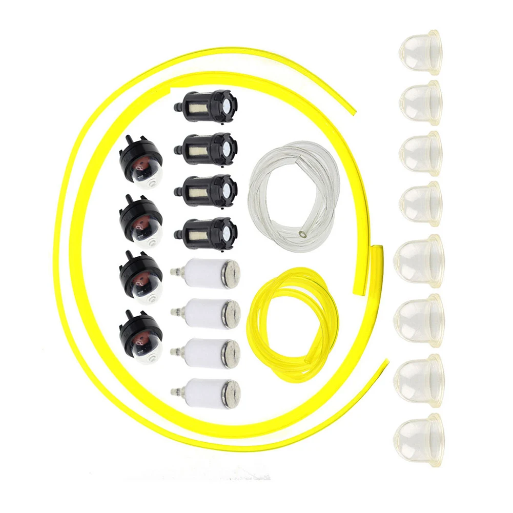 

Snap In Primer Bulb Fuel Filter Line Primer Bulb 4 Sizes Kit Fit For Zama Zf-1 Zf1 String Trimmer Parts Garden Power Tools