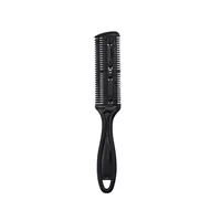Peigne de coupe de cheveux amincissant Double face, peigne de rasoir double face, utilisé pour coiffer et couper les cheveux épais et fins 5