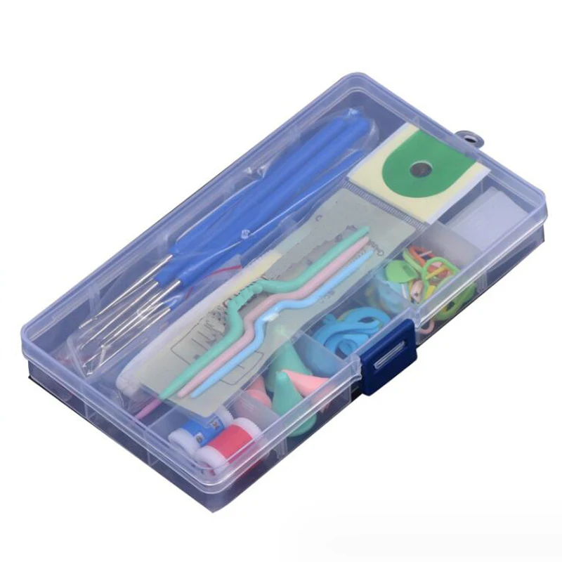 52 piece crochet Set Soft Grip Crochet Treatment Knitting needle kit DIY hand knitting art tools