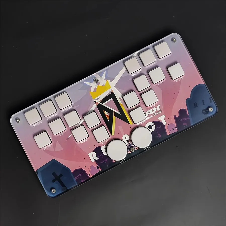 새로운 리듬 게임 키보드 DJMAX 유선 리듬 게임 컨트롤러 주변기기 맞춤형 핫 스와퍼블 DIY 수제 키보드