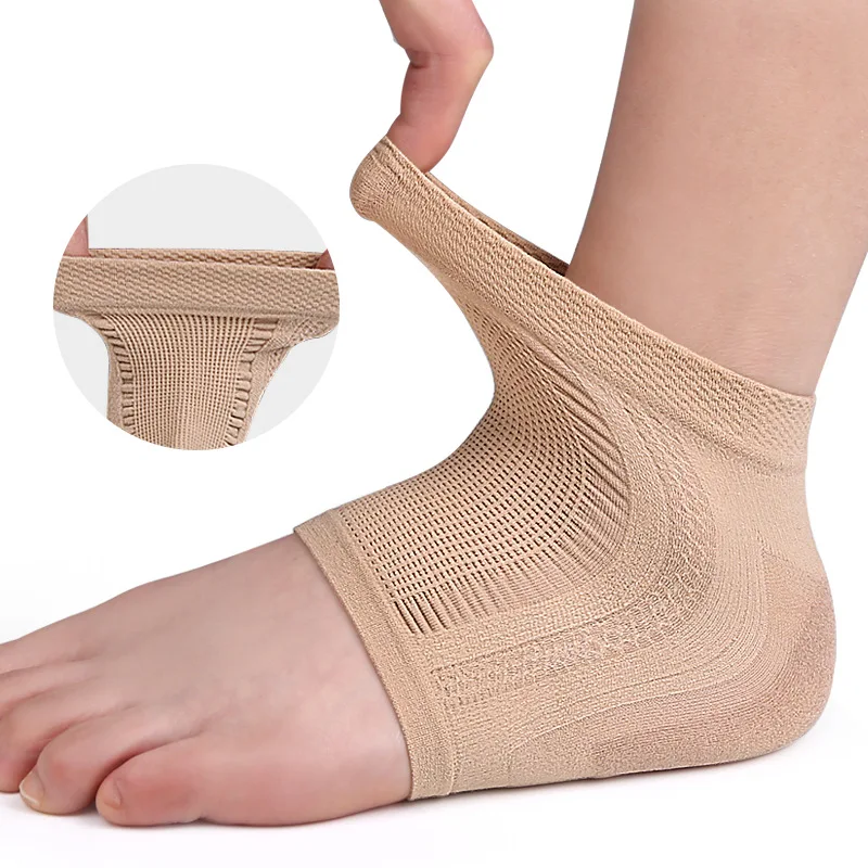 Heel Socks Mesh Gel Silicone Moisturizing Anti-wear