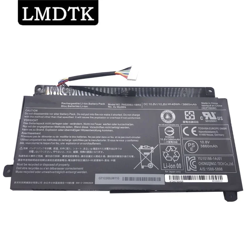LMDTK Новый аккумулятор для ноутбука Toshiba Chromebook CB30 CB35 PA5208U-1BRS B3330 Satellite E45W P55W