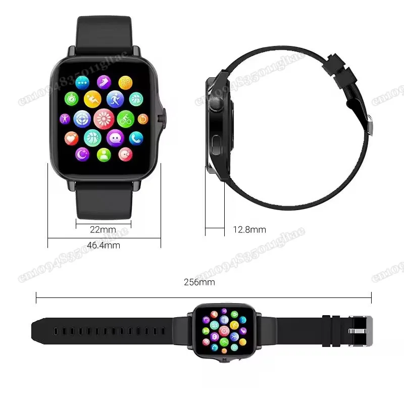 2026 New Smart Watch Android Phone 1.44''Inch Color Screen Bluetooth Call Blood Oxygen/Pressure Monitoring Smart Watch Women Men 6