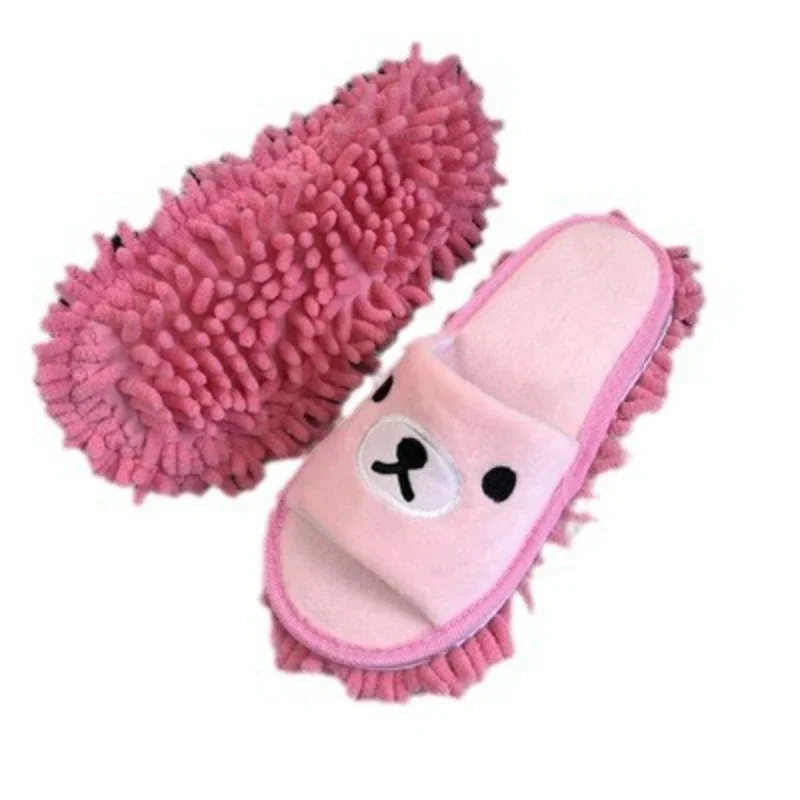 1Pair Detachable Microfiber Lazy Mopping Slides-Perfect Household Floor Cleaning Tools Home Mopping Wooden Floor Slippers Cover 5