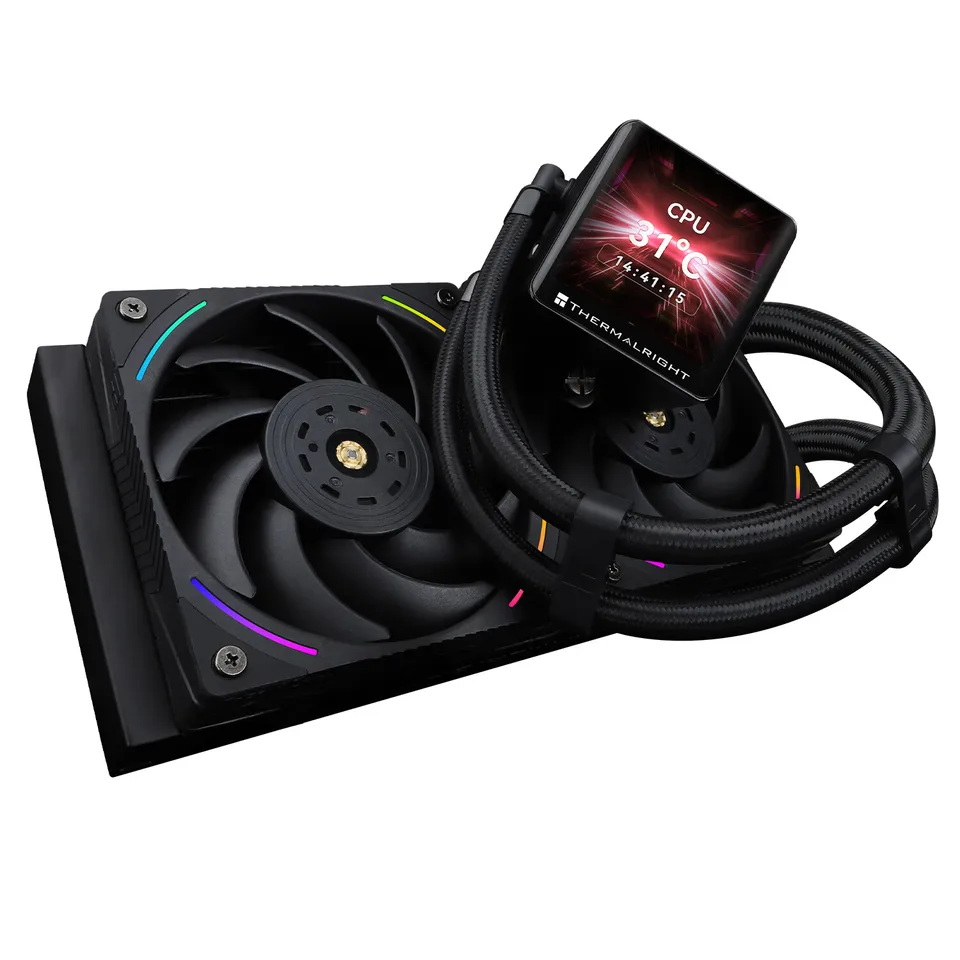 水冷CPUクーラー Thermalright 360 BLACK Amazon.com: Thermalright Frozen Infinity 360 Black Liquid