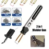 2IN1 Plastic Welder Gun Cordless Soldering iron Kit For Repairing And Reinforcing Plastic Parts Hot stapler Pen Lithium battery 1