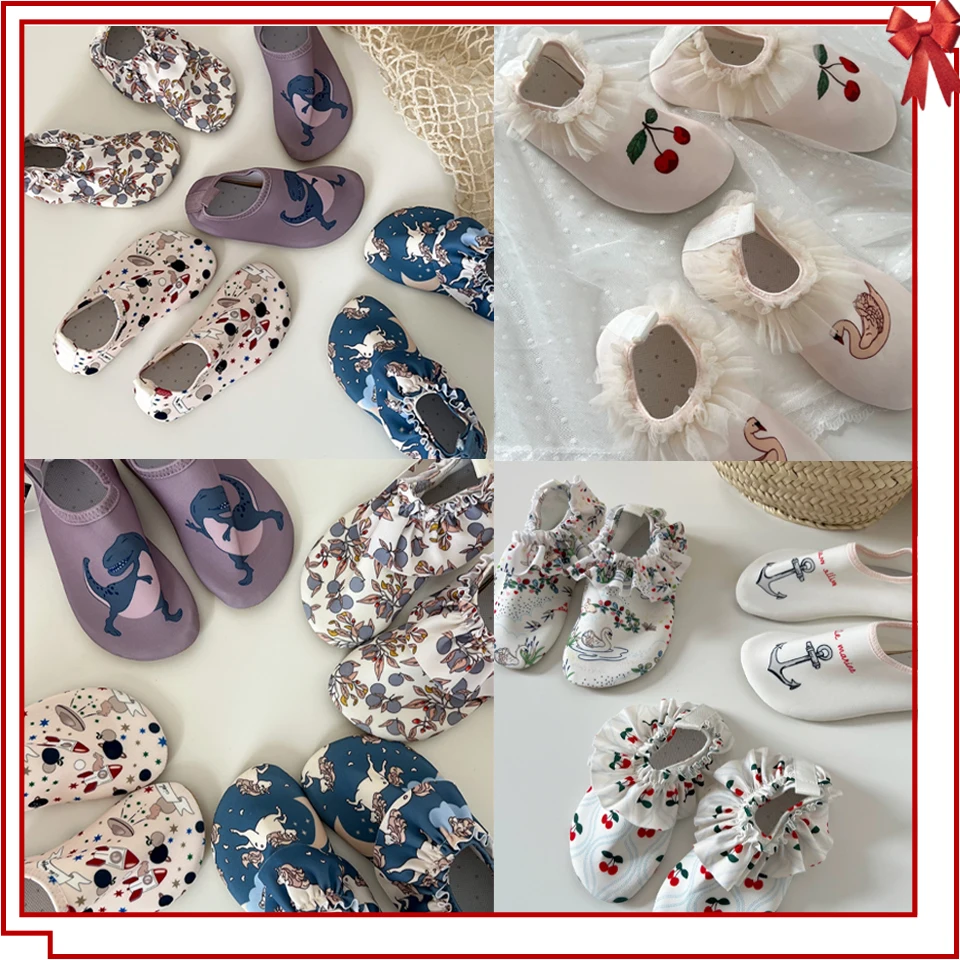 Children Print Water Sports Sneakers, KS Baby Boy Girl Cute Beach Shoes, Swimming Aqua Barefoot Shoes, Kids Indoor Outdoor Slippers, baby shoes, water sports shoes, sneakers shoes, children slippers