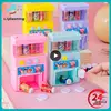 Hot-selling Children's Simulation Mini-coin-operated Beverage Vending Machine Self-service Beverage Cute Funny Toys For Children 1
