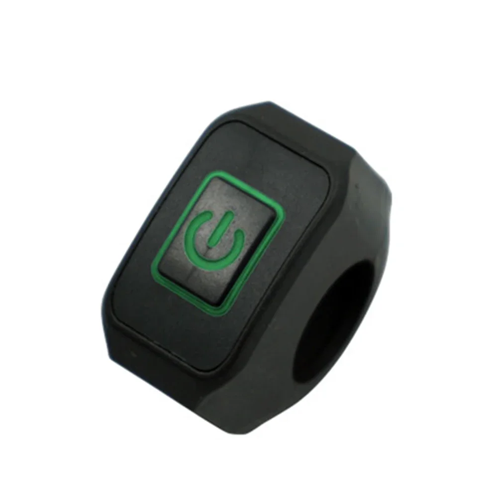 

1PC Motorcycle Switch Headlight Horn Modified Control Switch Handlebar Mount Green Button For Sur Ron Motorcycle Switches