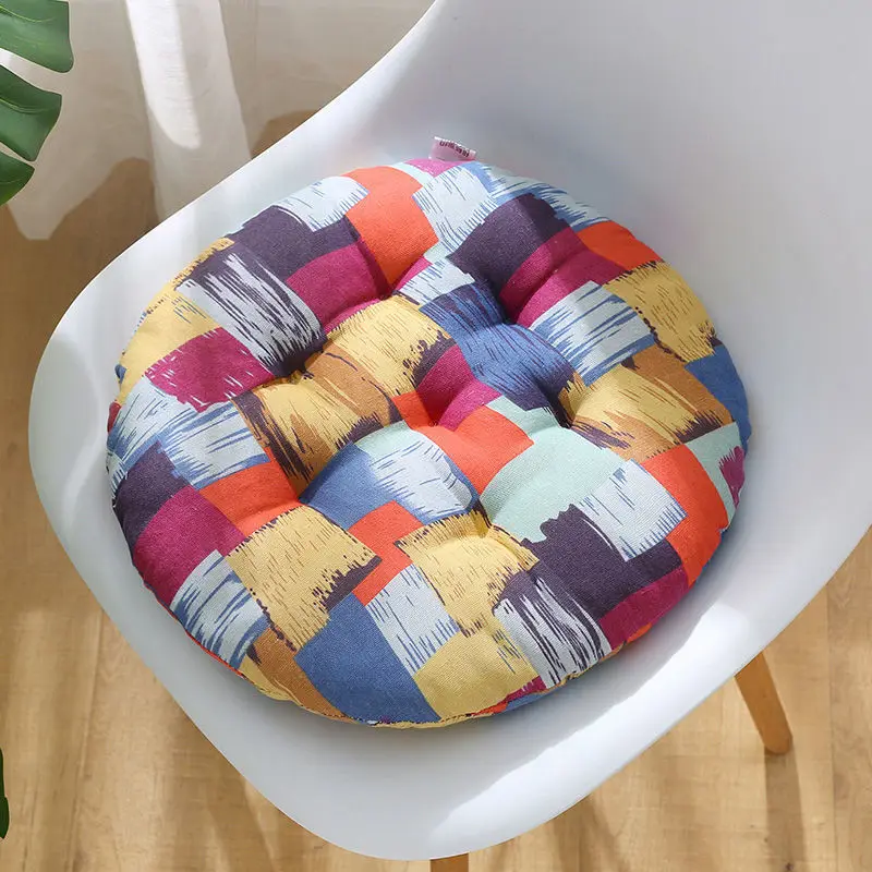 Round Cushion 35/40/45cm Office Chair Cushion Tatami Meditation Cushion Sofa Throw Pillows Yoga Floor Mat Decor Seat Cushion 5