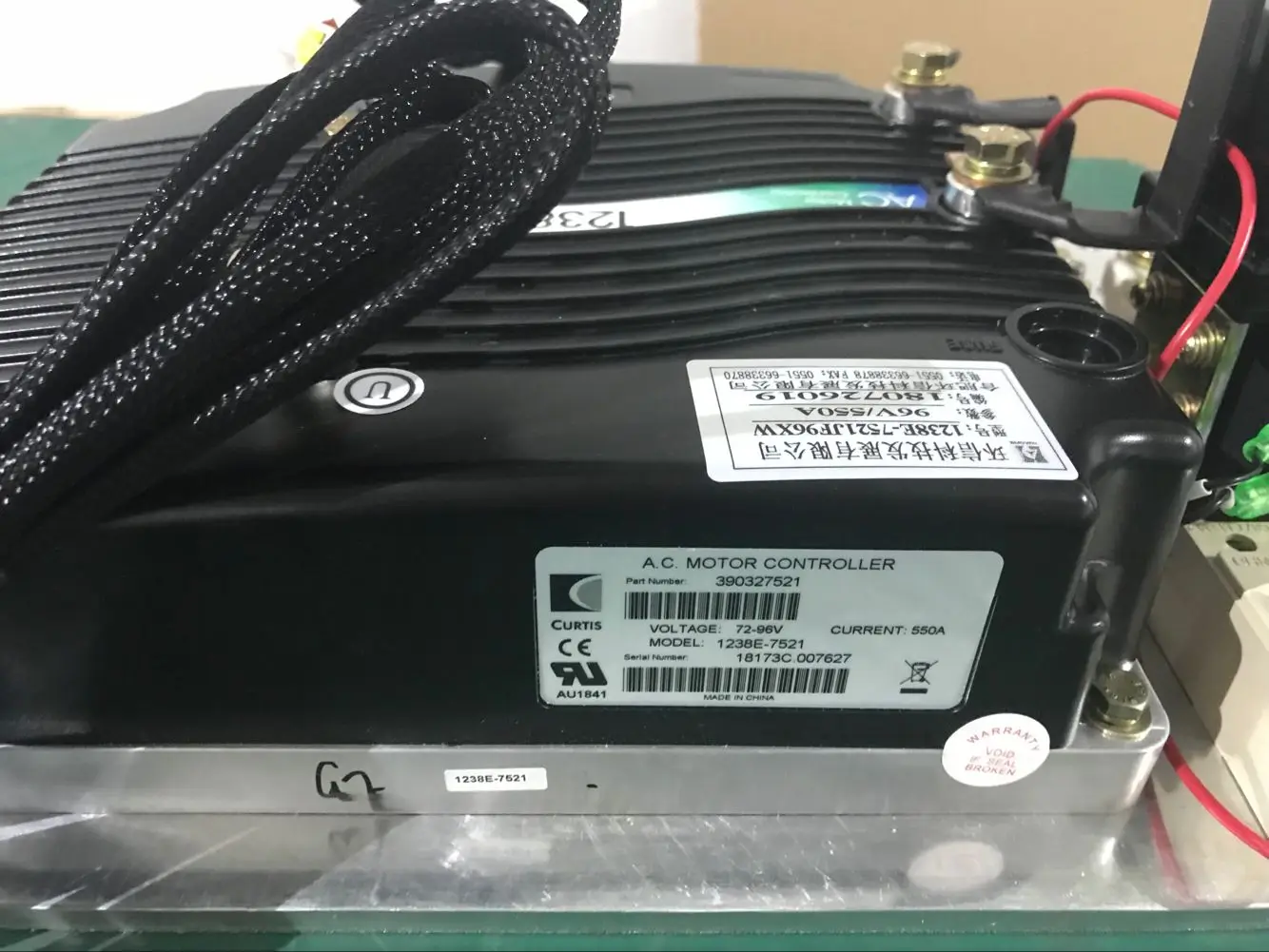 Curtis Ac Controller 550a 48v 80v 96v Motor Driver For High Speed Low Speed Electric Carts Forklifts Sightseeing Bus