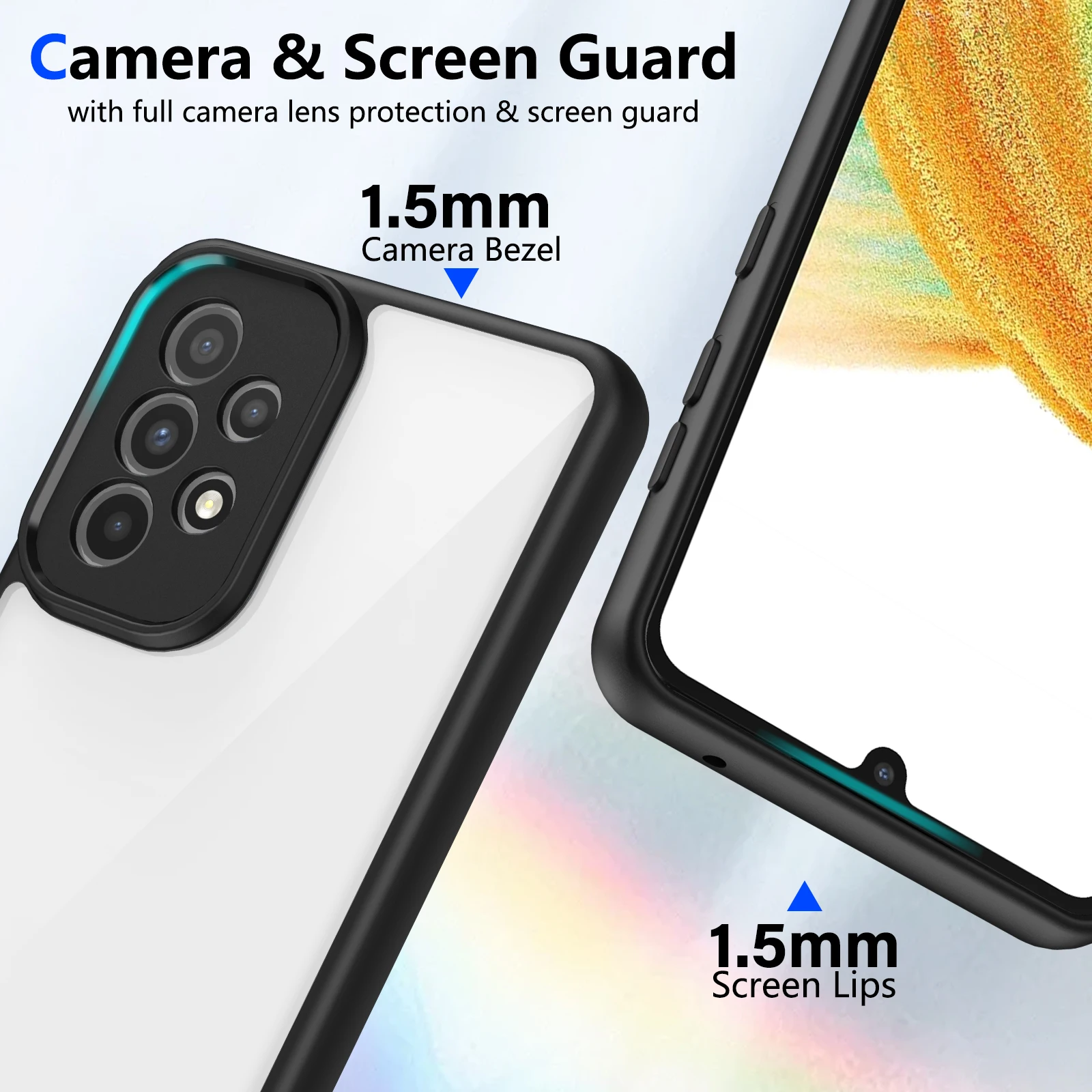 Sleek Ultra Thin Transparent Phone Case - Premium Clear Cover
