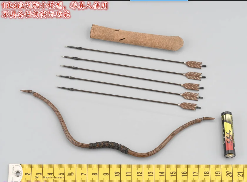 

TBLeague PL2022-196B 1/6 Female Soldier Bow&Arrows Model for 12" hunter