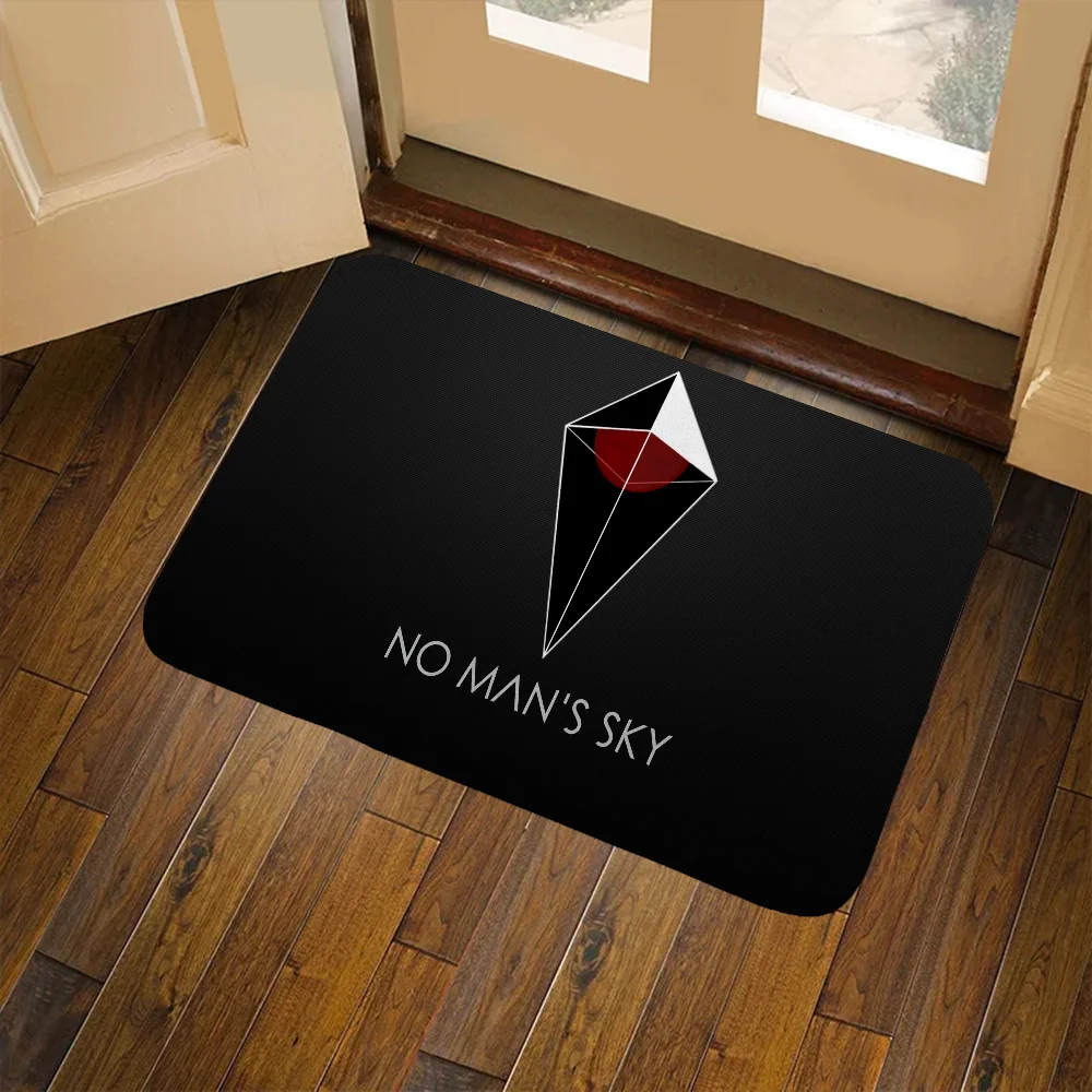 

No-mans-sky Welcome Mat Kitchen Carpet Washable Non-slip Kitchen Rug Floor Bath Mat Rug for Bed Room Mats Entrance Door Doormat