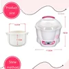 0.7L  Slow Cooker DDZ-7B Mini Smart Baby's Food Cooker Ceramic Timing Stewing Tonic Soup Porridge Bird's Nest Stew Pot 6