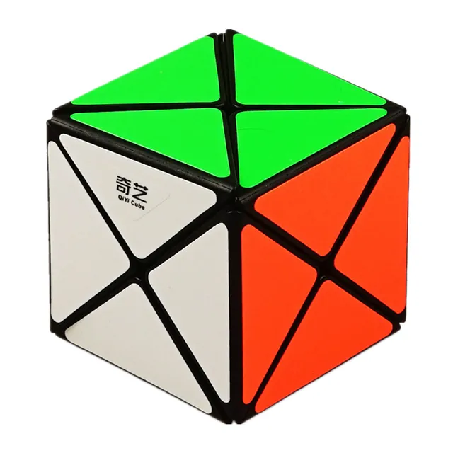 Qiyi X Cube 2x2x2 X-Shaped Magic Cube Qiyi X speed Cube 2x2 Strange-Shape Puzzle Cube Toys 4